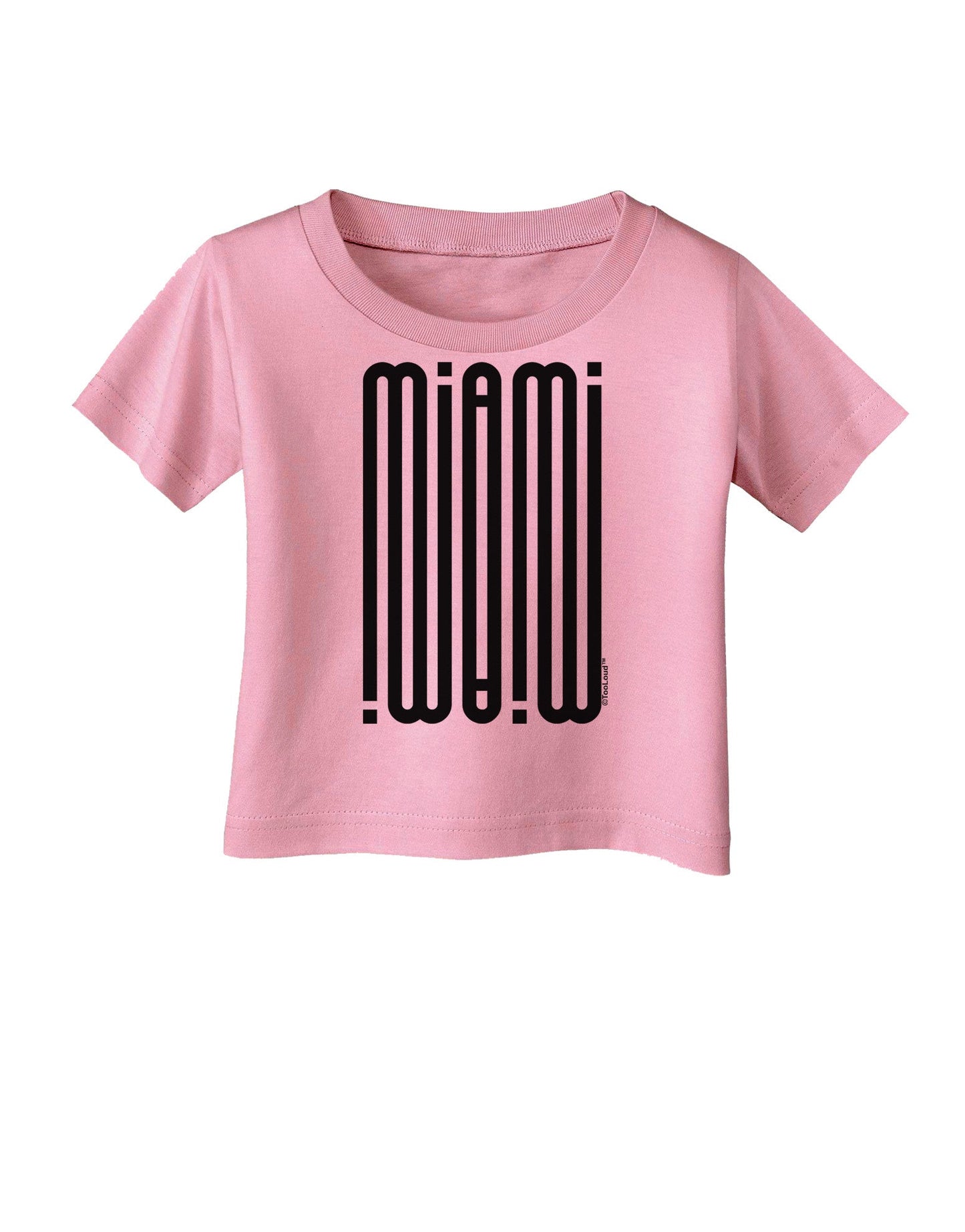 Miami Mirage Infant T-Shirt-Infant T-Shirt-TooLoud-Candy-Pink-06-Months-Davson Sales