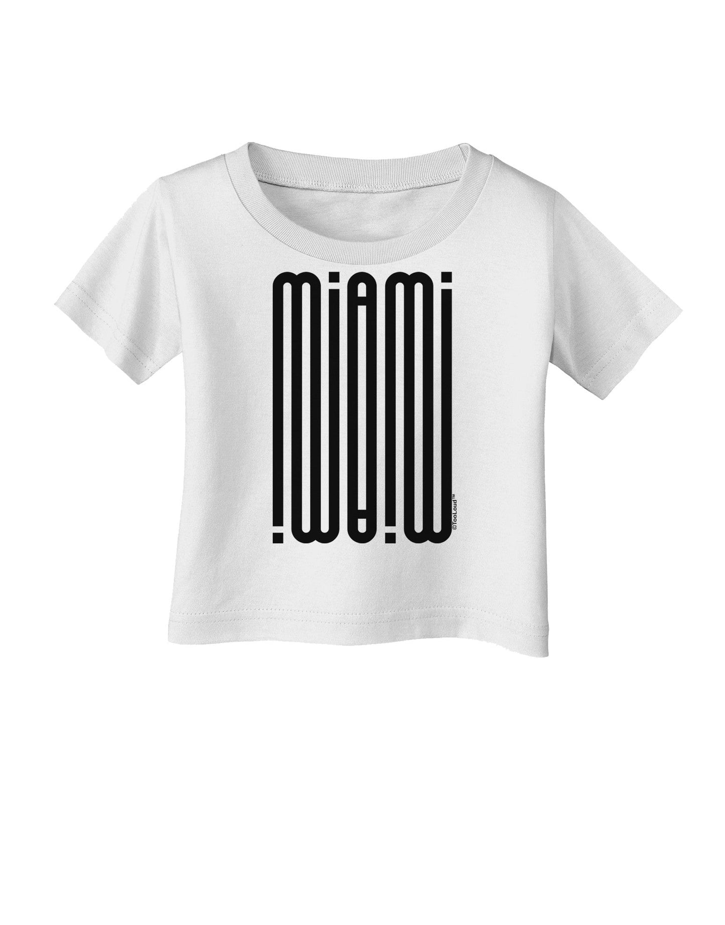 Miami Mirage Infant T-Shirt-Infant T-Shirt-TooLoud-White-06-Months-Davson Sales