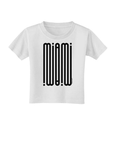 Miami Mirage Toddler T-Shirt-Toddler T-Shirt-TooLoud-White-2T-Davson Sales