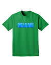 Miami Ocean Bubbles Adult Dark T-Shirt by TooLoud-Mens T-Shirt-TooLoud-Kelly-Green-Small-Davson Sales