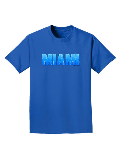 Miami Ocean Bubbles Adult Dark T-Shirt by TooLoud-Mens T-Shirt-TooLoud-Royal-Blue-Small-Davson Sales