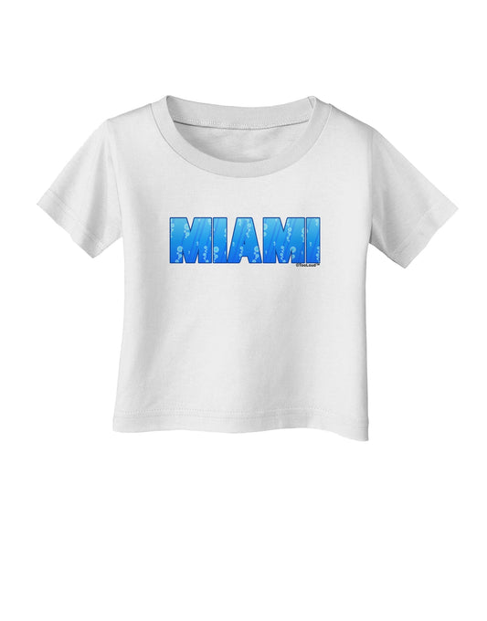 Miami Ocean Bubbles Infant T-Shirt by TooLoud-Infant T-Shirt-TooLoud-White-06-Months-Davson Sales