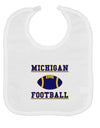 Michigan Football Baby Bib by TooLoud