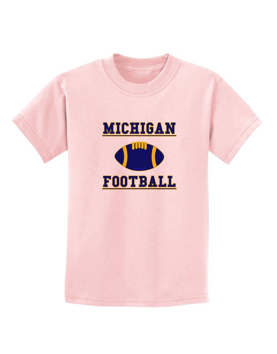 Michigan Football Childrens T-Shirt by TooLoud-TooLoud-White-X-Small-Davson Sales