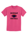 Michigan Football Childrens T-Shirt by TooLoud-TooLoud-Sangria-X-Small-Davson Sales