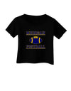 Michigan Football Infant T-Shirt Dark by TooLoud-TooLoud-Black-06-Months-Davson Sales