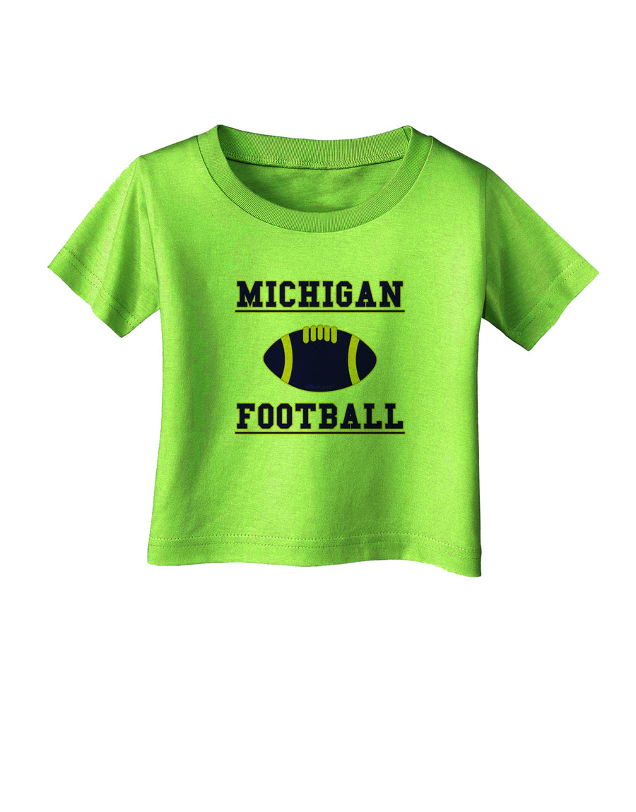 Michigan Football Infant T-Shirt by TooLoud-TooLoud-White-06-Months-Davson Sales