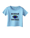 Michigan Football Infant T-Shirt by TooLoud-TooLoud-Aquatic-Blue-06-Months-Davson Sales