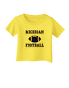 Michigan Football Infant T-Shirt by TooLoud-TooLoud-Yellow-06-Months-Davson Sales