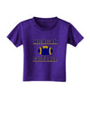 Michigan Football Toddler T-Shirt Dark by TooLoud-Toddler T-Shirt-TooLoud-Purple-2T-Davson Sales