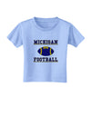 Michigan Football Toddler T-Shirt by TooLoud-Toddler T-Shirt-TooLoud-Aquatic-Blue-2T-Davson Sales