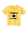 Michigan Football Toddler T-Shirt by TooLoud-Toddler T-Shirt-TooLoud-Yellow-2T-Davson Sales