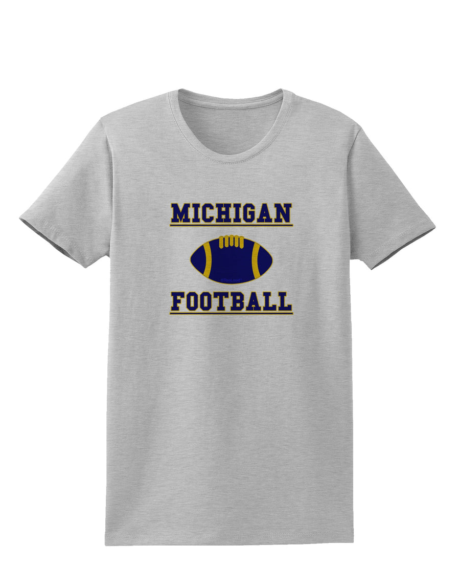 Michigan Football Womens T-Shirt by TooLoud-TooLoud-White-X-Small-Davson Sales