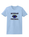 Michigan Football Womens T-Shirt by TooLoud-TooLoud-Light-Blue-X-Small-Davson Sales