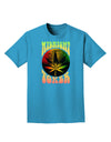 Midnight Toker Marijuana Adult Dark T-Shirt-Mens T-Shirt-TooLoud-Turquoise-Small-Davson Sales