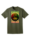 Midnight Toker Marijuana Adult Dark T-Shirt-Mens T-Shirt-TooLoud-Military-Green-Small-Davson Sales