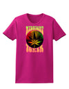 Midnight Toker Marijuana Womens Dark T-Shirt-TooLoud-Hot-Pink-Small-Davson Sales