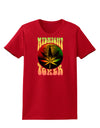 Midnight Toker Marijuana Womens Dark T-Shirt-TooLoud-Red-X-Small-Davson Sales