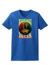 Midnight Toker Marijuana Womens Dark T-Shirt-TooLoud-Royal-Blue-X-Small-Davson Sales