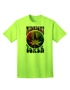 Midnight Toker Premium Adult T-Shirt - Celebrating Cannabis Culture-Mens T-shirts-TooLoud-Neon-Green-Small-Davson Sales