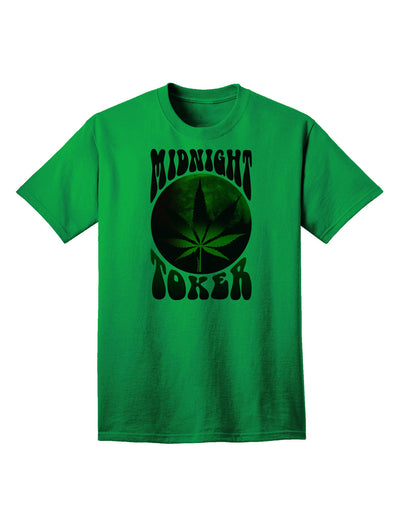 Midnight Toker Premium Adult T-Shirt - Celebrating Cannabis Culture-Mens T-shirts-TooLoud-Kelly-Green-Small-Davson Sales