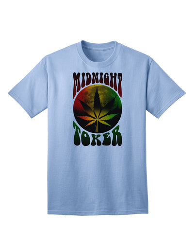 Midnight Toker Premium Adult T-Shirt - Celebrating Cannabis Culture-Mens T-shirts-TooLoud-Light-Blue-Small-Davson Sales
