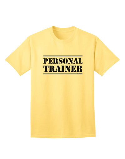 Military-inspired Personal Trainer Adult T-Shirt-Mens T-shirts-TooLoud-Yellow-Small-Davson Sales