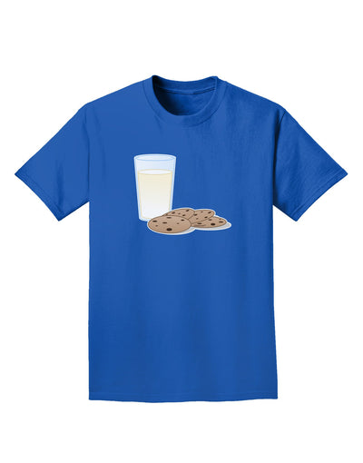 Milk and Cookies Design Adult Dark T-Shirt-Mens T-Shirt-TooLoud-Royal-Blue-Small-Davson Sales