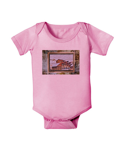 Mine Scene Colorado Baby Romper Bodysuit-Baby Romper-TooLoud-Pink-06-Months-Davson Sales