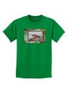 Mine Scene Colorado Childrens Dark T-Shirt-Childrens T-Shirt-TooLoud-Kelly-Green-X-Small-Davson Sales