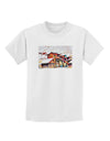 Mine Scene Colorado Watercolor Childrens T-Shirt-Childrens T-Shirt-TooLoud-White-X-Small-Davson Sales