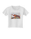 Mine Scene Colorado Watercolor Toddler T-Shirt-Toddler T-Shirt-TooLoud-White-2T-Davson Sales