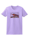 Mine Scene Colorado Watercolor Womens T-Shirt-Womens T-Shirt-TooLoud-Lavender-X-Small-Davson Sales