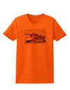 Mine Scene Colorado Watercolor Womens T-Shirt-Womens T-Shirt-TooLoud-Orange-X-Small-Davson Sales