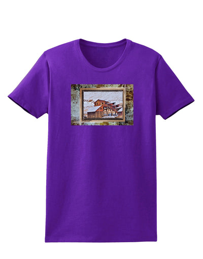 Mine Scene Colorado Womens Dark T-Shirt-TooLoud-Purple-X-Small-Davson Sales