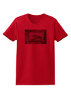 Mine Scene Colorado Womens T-Shirt-Womens T-Shirt-TooLoud-Red-X-Small-Davson Sales