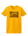 Mine Scene Colorado Womens T-Shirt-Womens T-Shirt-TooLoud-Gold-X-Small-Davson Sales