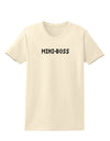 Mini-Boss Text - Boss Day Womens T-Shirt-Womens T-Shirt-TooLoud-Natural-X-Small-Davson Sales