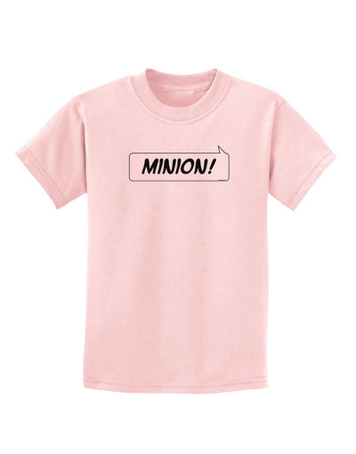 Minion Childrens T-Shirt-Childrens T-Shirt-TooLoud-PalePink-X-Small-Davson Sales