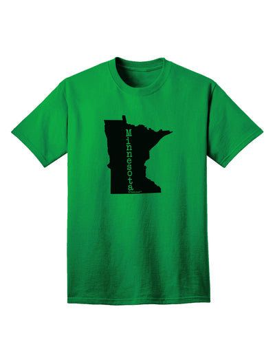 Minnesota - Premium United States Shape Adult T-Shirt Collection-Mens T-shirts-TooLoud-Kelly-Green-Small-Davson Sales