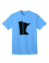 Minnesota - Premium United States Shape Adult T-Shirt Collection-Mens T-shirts-TooLoud-Aquatic-Blue-Small-Davson Sales