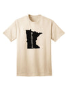 Minnesota - Premium United States Shape Adult T-Shirt Collection-Mens T-shirts-TooLoud-Natural-Small-Davson Sales
