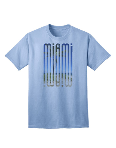 Mirage Adult T-Shirt: Captivating Miami Beach View Edition-Mens T-shirts-TooLoud-Light-Blue-Small-Davson Sales