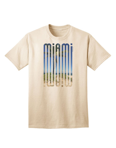 Mirage Adult T-Shirt: Captivating Miami Beach View Edition-Mens T-shirts-TooLoud-Natural-Small-Davson Sales