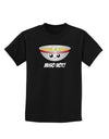 Miso Hot - Cute Miso Soup Bowl Childrens Dark T-Shirt by TooLoud-Childrens T-Shirt-TooLoud-Black-X-Small-Davson Sales