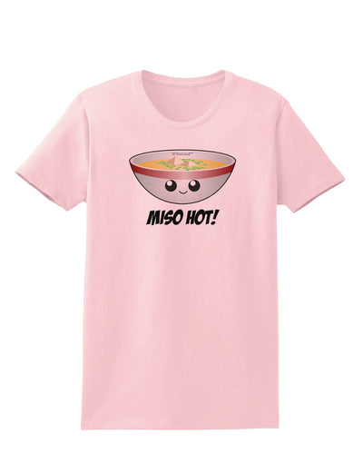 Miso Hot - Cute Miso Soup Bowl Womens T-Shirt by TooLoud-Womens T-Shirt-TooLoud-PalePink-X-Small-Davson Sales