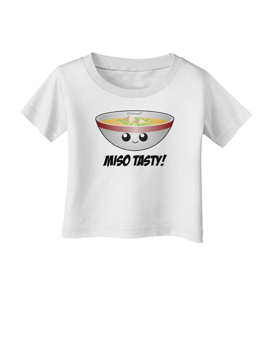 Miso Tasty - Cute Miso Soup Bowl Infant T-Shirt by TooLoud-Infant T-Shirt-TooLoud-White-06-Months-Davson Sales