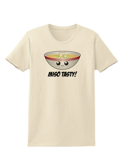 Miso Tasty - Cute Miso Soup Bowl Womens T-Shirt by TooLoud-Womens T-Shirt-TooLoud-Natural-X-Small-Davson Sales