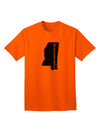 Mississippi - Iconic United States Silhouette Adult T-Shirt Collection-Mens T-shirts-TooLoud-Orange-Small-Davson Sales