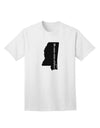 Mississippi - Iconic United States Silhouette Adult T-Shirt Collection-Mens T-shirts-TooLoud-White-Small-Davson Sales